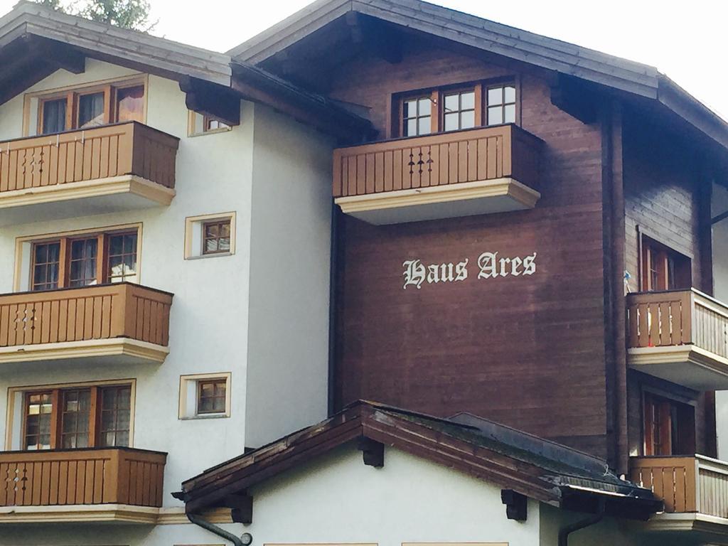Haus Ares Leilighet Zermatt Eksteriør bilde